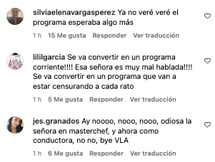Molesta llegada de Laura Bozzo a VLA