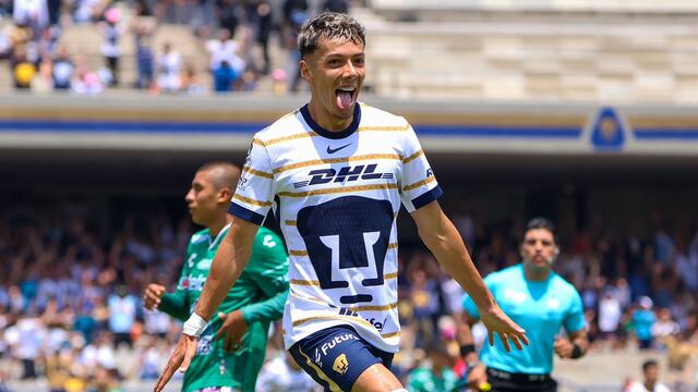 Jorge Ruvalcaba, en la victoria de Pumas.