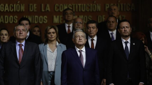 Andrés Manuel López Obrador, presidente de México encabezó ceremonia por el 106 Aniversario de la Promulgación de la Constitución Política de los Estados Unidos Mexicanos.