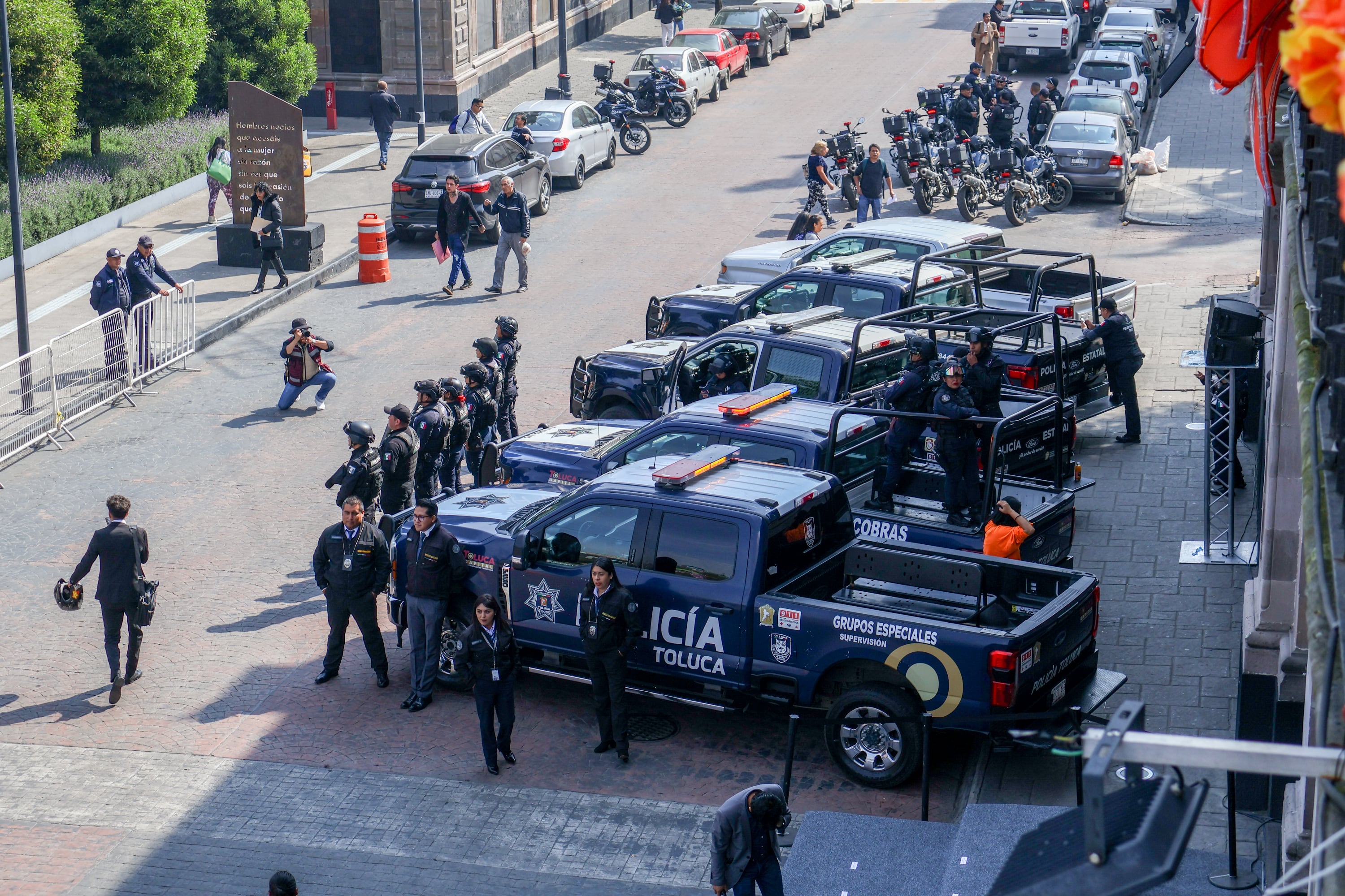 El gobierno de Toluca y de 14 municipios vecinos ponen en marcha el Operativo Intermunicipal de Seguridad