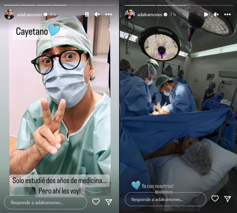 Adal Ramones anuncia el nacimiento de su cuarto hijo