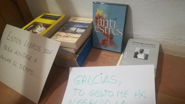 Los libros prestados para una larga cuarentena.