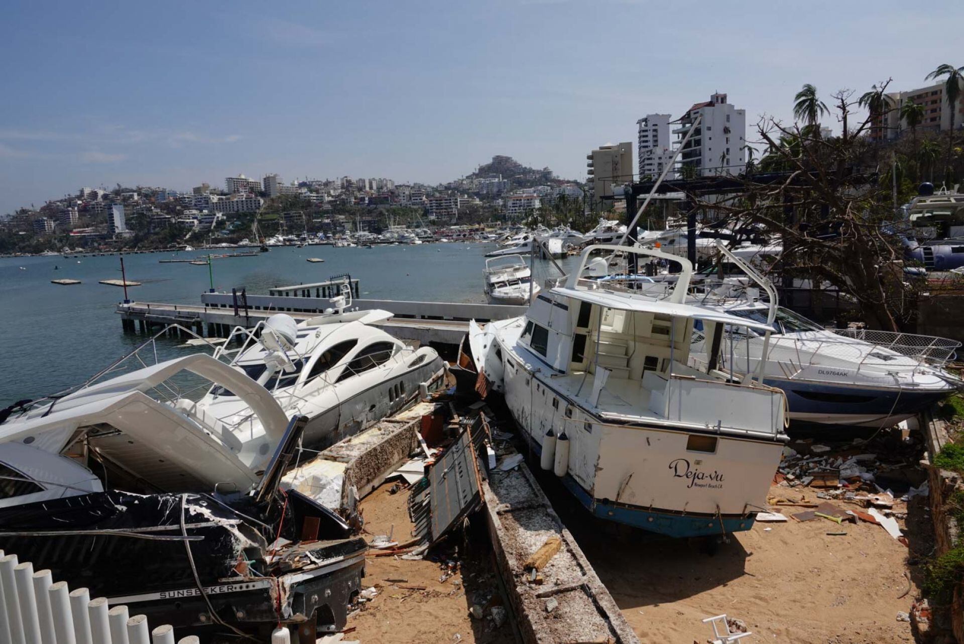 Daños en Acapulco tras el paso del Huracán Otis