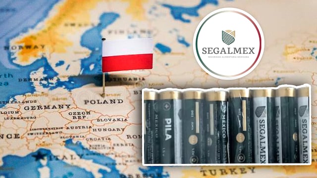 Pilas de Segalmex en Polonia