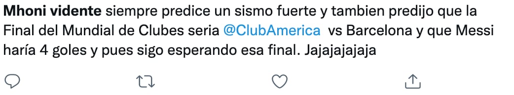 Reacciones a las predicciones de Mhoni Vidente