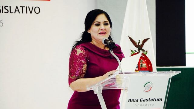 Diva Gastélum, senadora del PRI