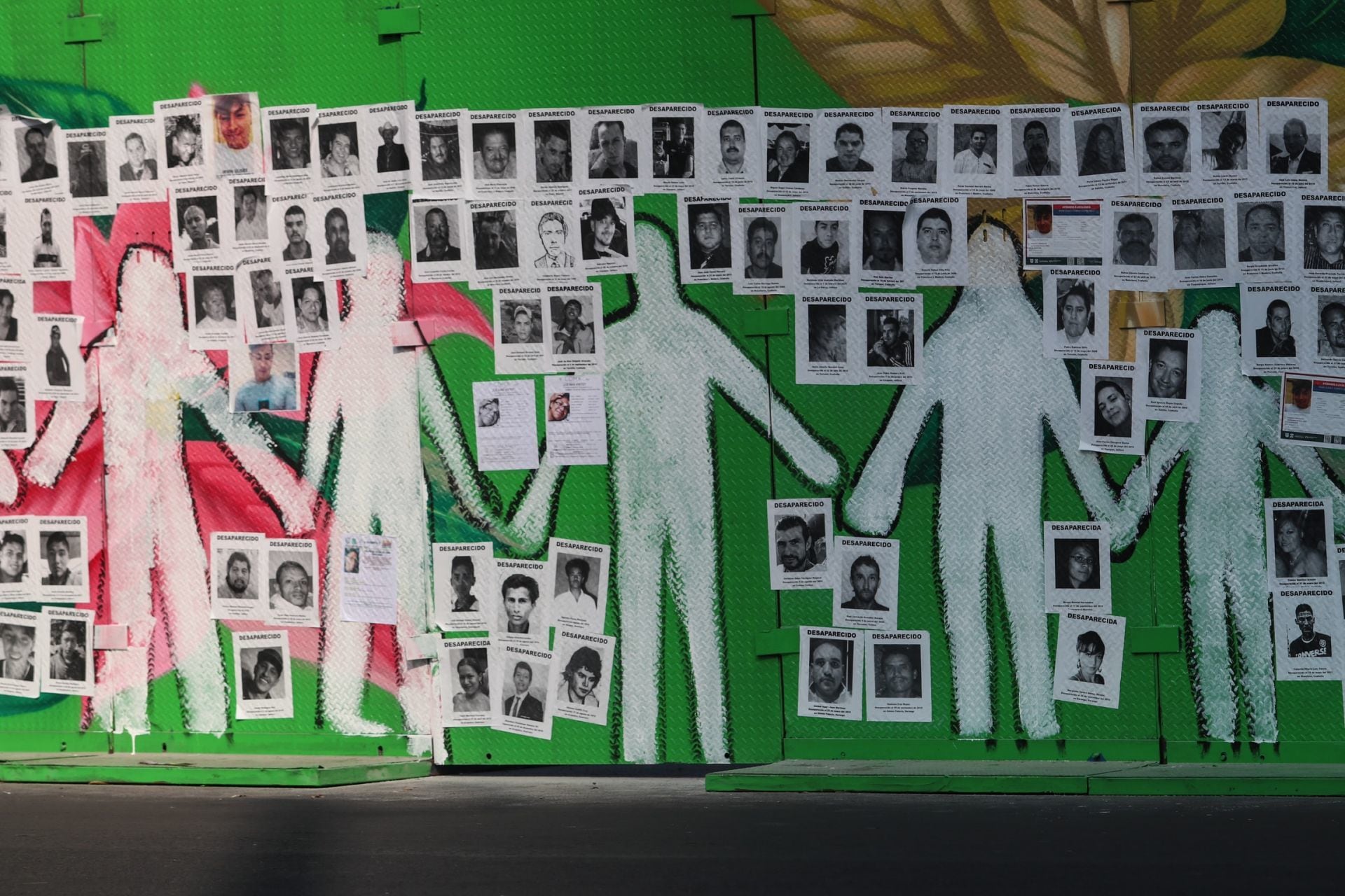 Protesta por la crisis de desaparición en el país