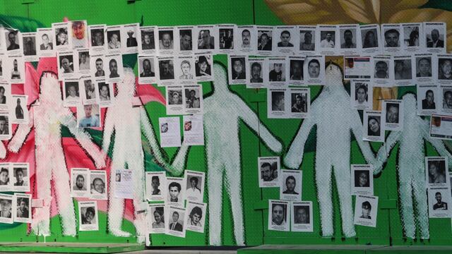 Protesta por la crisis de desaparición en el país