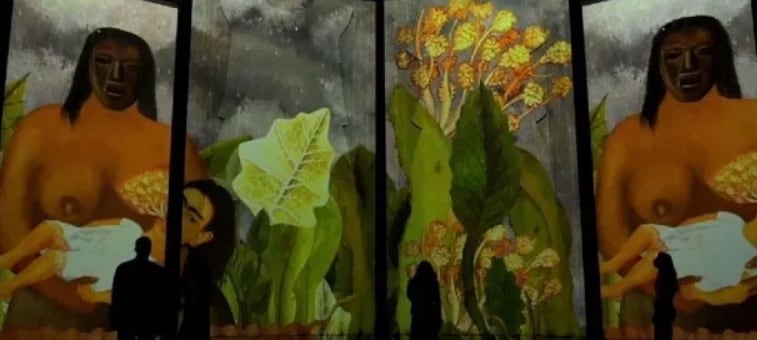 Frida Kahlo inmersiva