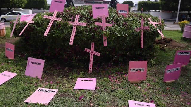Protesta por feminicidios