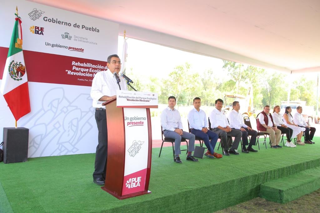 Sergio Salomón Céspedes rehabilitará Parque Ecológico en Puebla