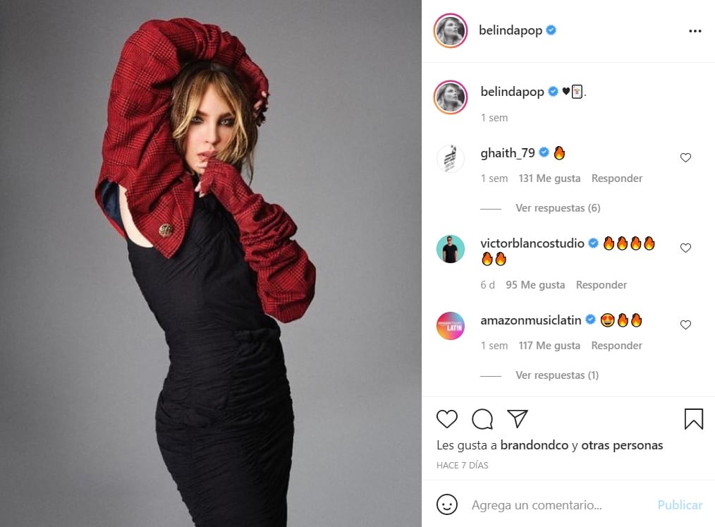 Belinda se compromete con Christian Nodal