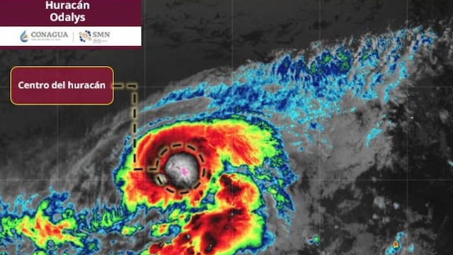 Odalys se fortalece y se convierte en huracán; esta es su trayectoria