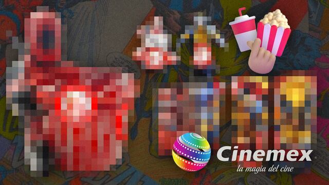 Así luce la palomera de Deadpool y Wolverine de Cinemex y sus vasos coleccionables
