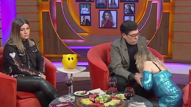 Shanik Berman se arrodilla para que Juan José Origel la perdone