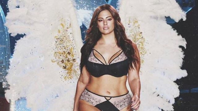 Ashley Graham cuestionando a Victoria's Secret