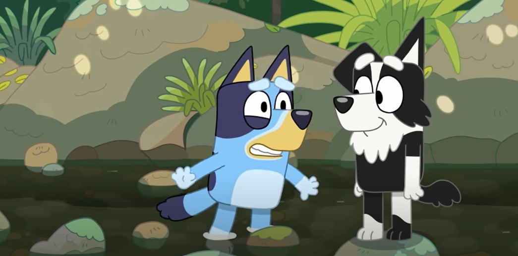 Aventuras en el exterior con Bluey