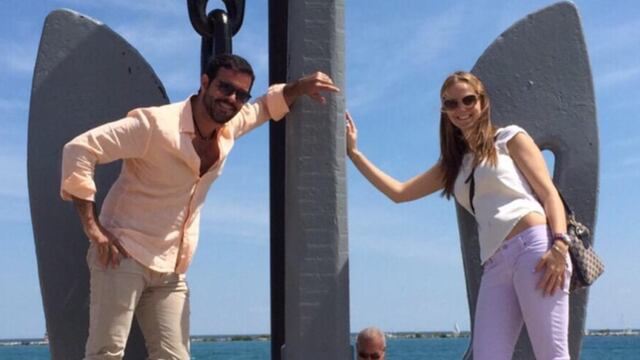 Carolina Van Wielink y Pablo Montero