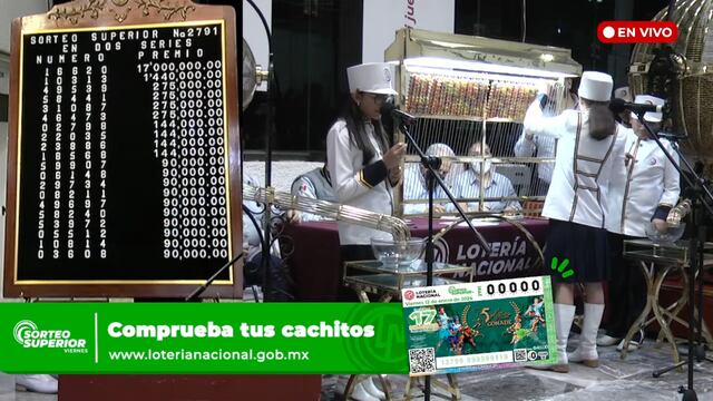 Resultados Sorteo Superior 2791 de Lotería Nacional en vivo: ganadores de hoy 12 de enero 2024