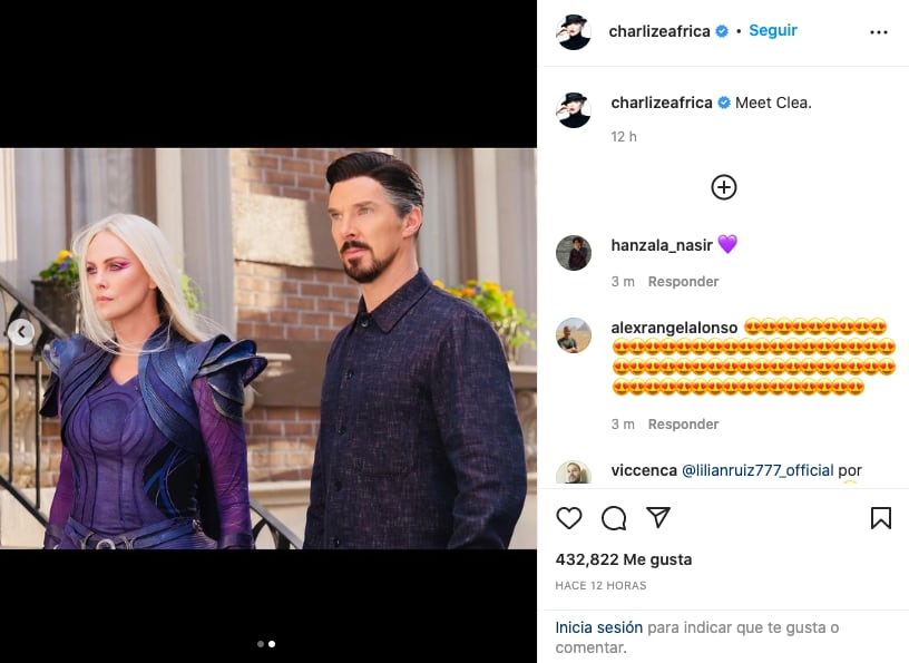 Charlize Theron presenta a Clea en el UCM de manera oficial