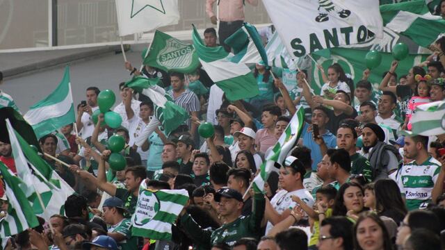 La afición de Santos no dejará de alentar a su equipo