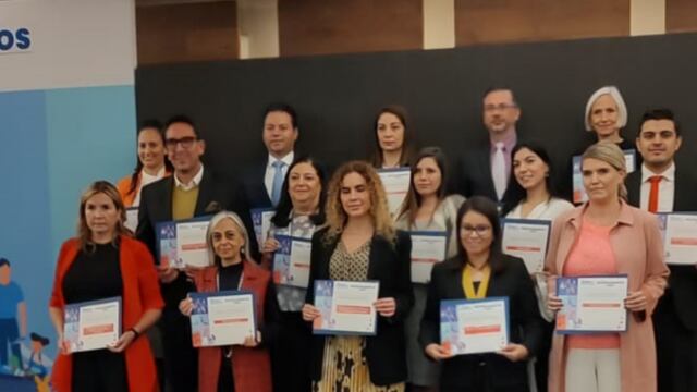 Entrega de reconocimientos, Red del Consejo Coordinador Empresarial, primera infancia