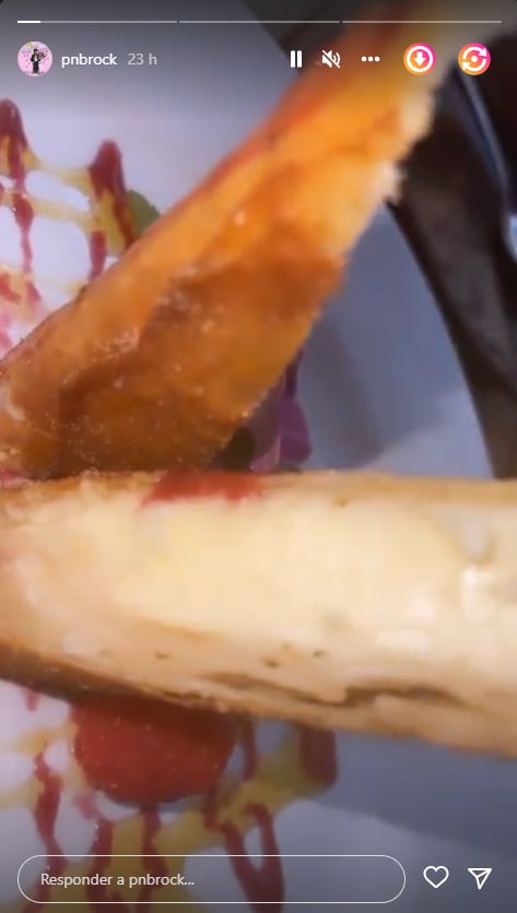 Historia de Instagram de PnB Rock