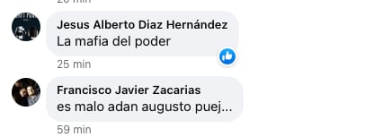 comentarios sobre la destrucción del espectacular destruido de Claudia Sheinbaum en Tabasco