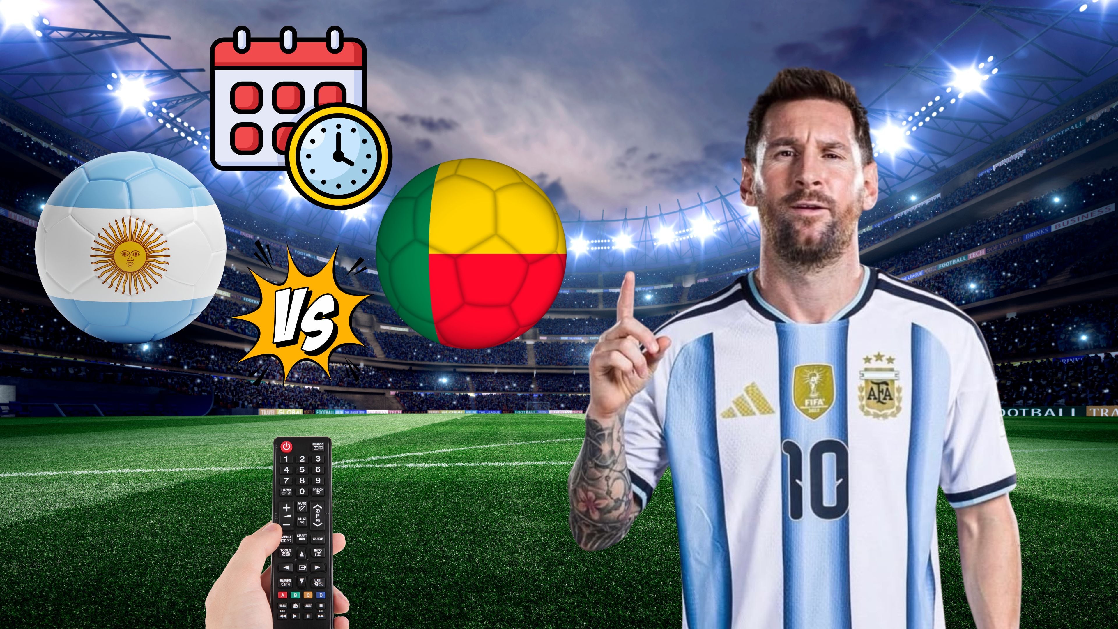 Argentina vs Benin: ¿Cuándo y dónde ver la despedida de Messi con la Selección Argentina?