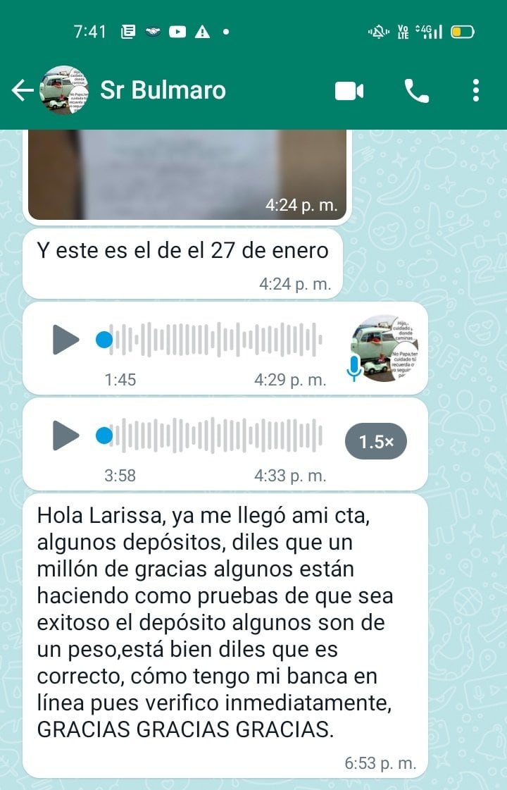 Vendedor ambulante que ahorró para comprarle una computadora a su hijo agradece muestras de apoyo