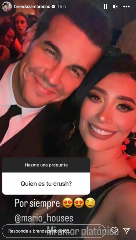Brenda Zambrano dice que Mario Casas es su crush, esto en medio de los rumores con Zurdo Ramírez