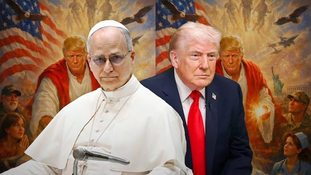 Donald Trump crea imagen con IA y se pone como Jesús.