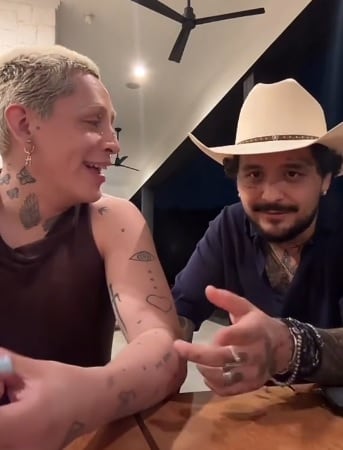 Kunno reacciona a Christian Nodal hablando de otra boda.