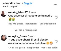 Le llueve el hate a Miranda León