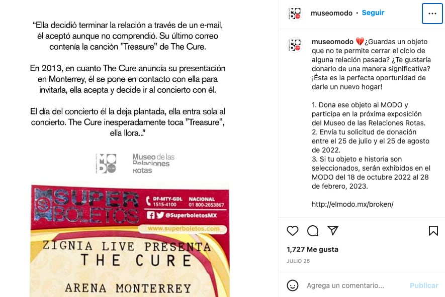 Museo de las Relaciones Rotas