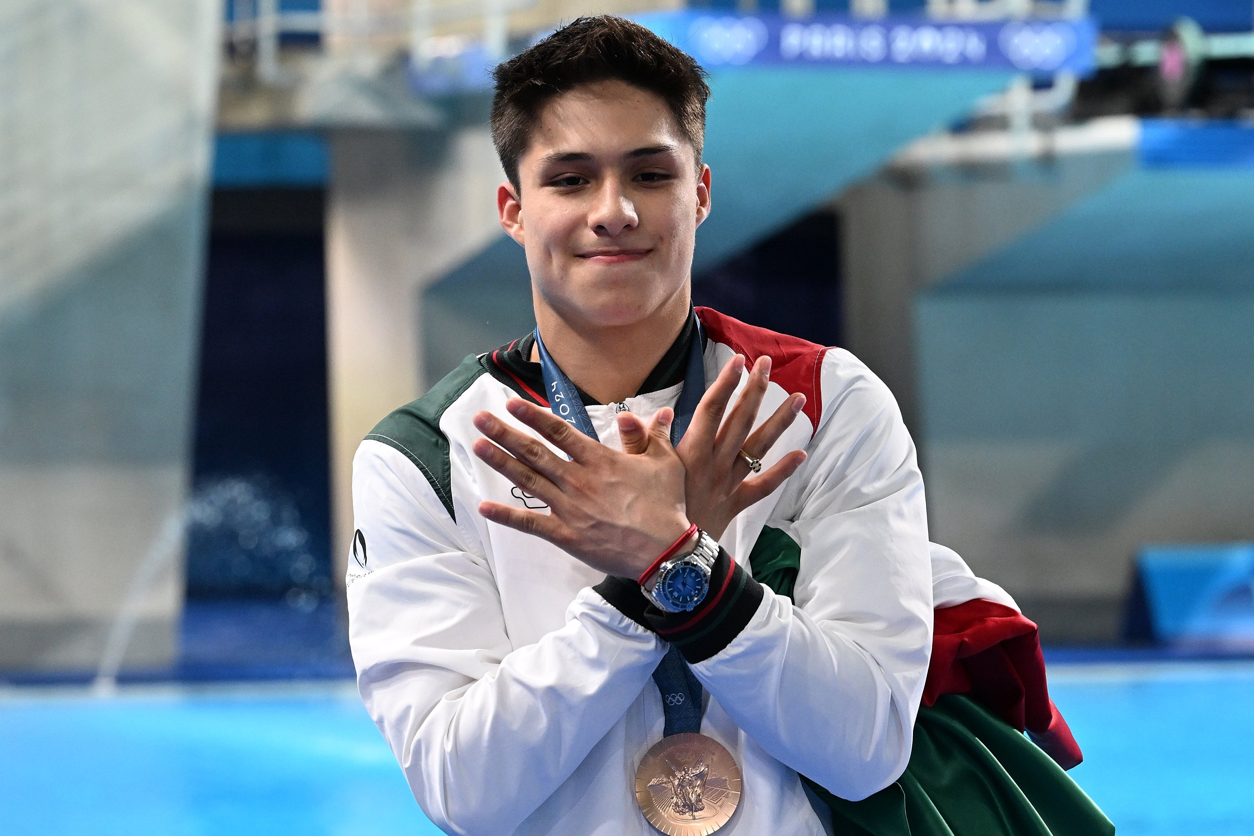 ¡Orgullo mexicano! Osmar Olvera fue nominado a Atleta del Año por parte de la World Aquatics.