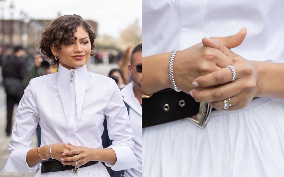 Zendaya en la Semana de la Moda de París