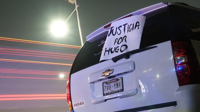 Protesta por justicia para Hugo