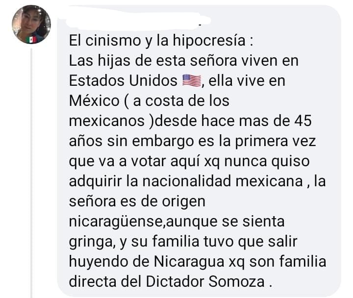 Comentarios contra Martha Debayle