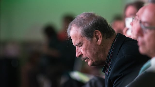 Imagen de archivo del expresidente Vicente Fox Quesada.