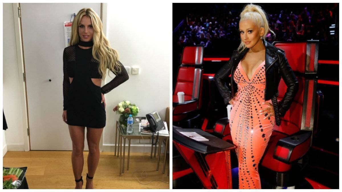 Britney Spears y Christina Aguilera