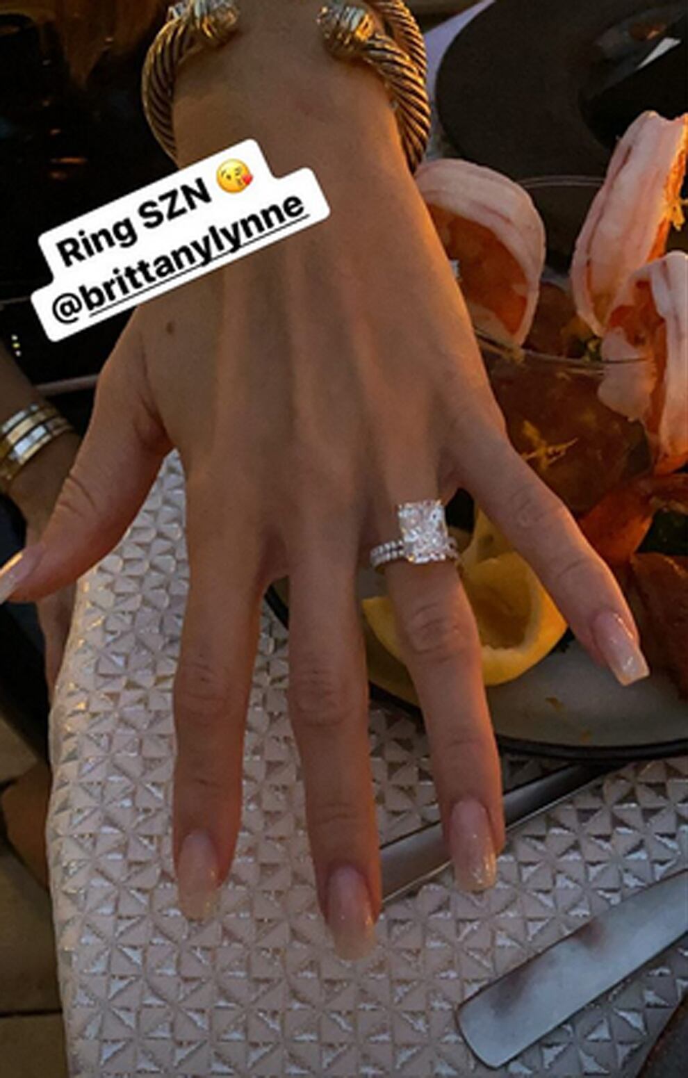 Anillo de Brittany Matthews
