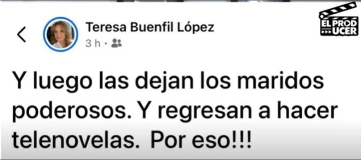 Supuesta indirecta de Erika Buenfil a Angélica Rivera y Yadhira Carrillo