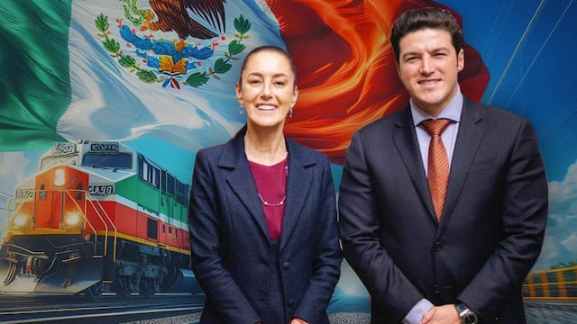 Claudia Sheinbaum y Samuel García