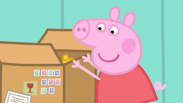 Peppa Pig por el Día del Sello Postal