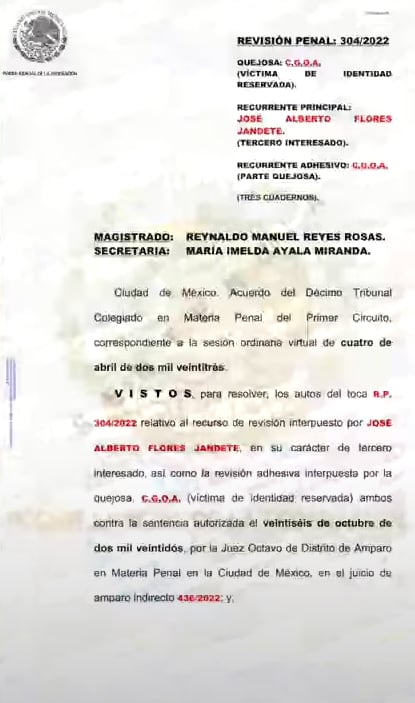 Gustavo Adolfo Infante muestra vinculación a proceso de Chuponcito.