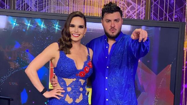 Tania Rincón y Paul Stanley