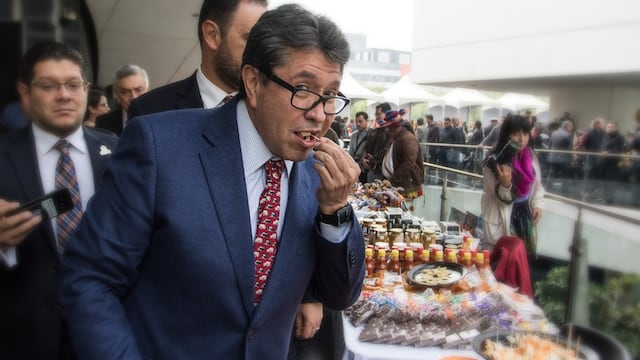 Ricardo Monreal, coordinador de la bancada de Morena en el Senado