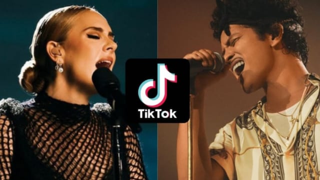Adele y Bruno Mars: Fans odian remix que se hizo popular en TikTok