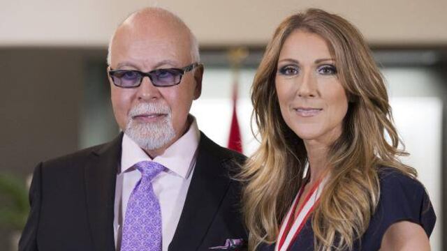 René Angélil y Celine Dion